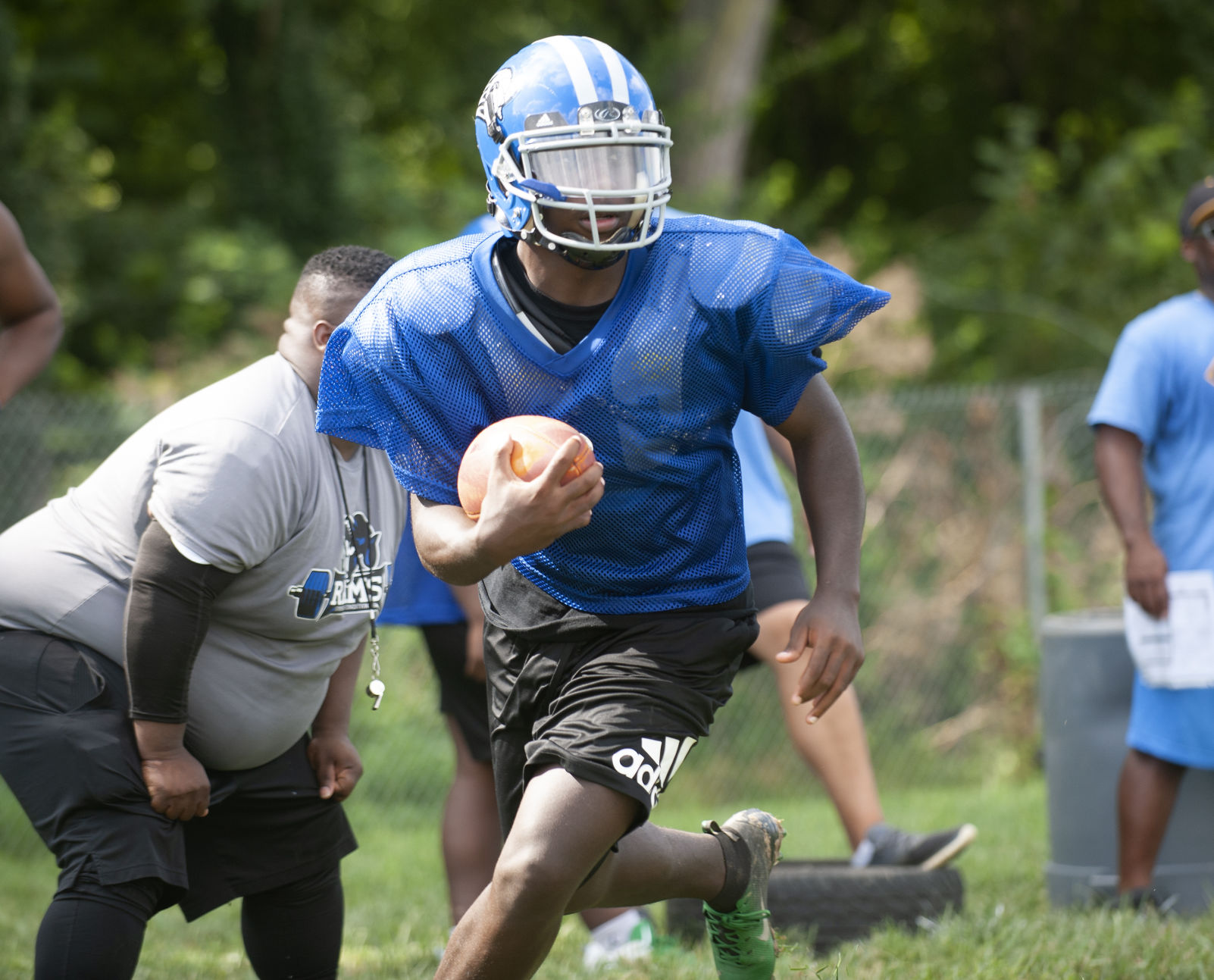 Riverview Gardens football practice